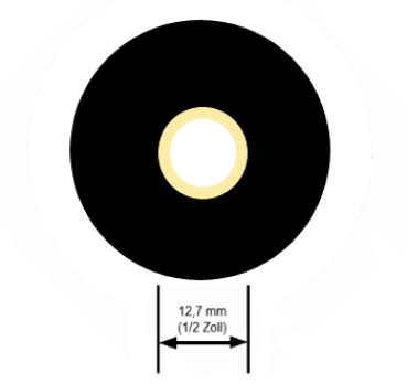 Farbband auf 0,5" Kern